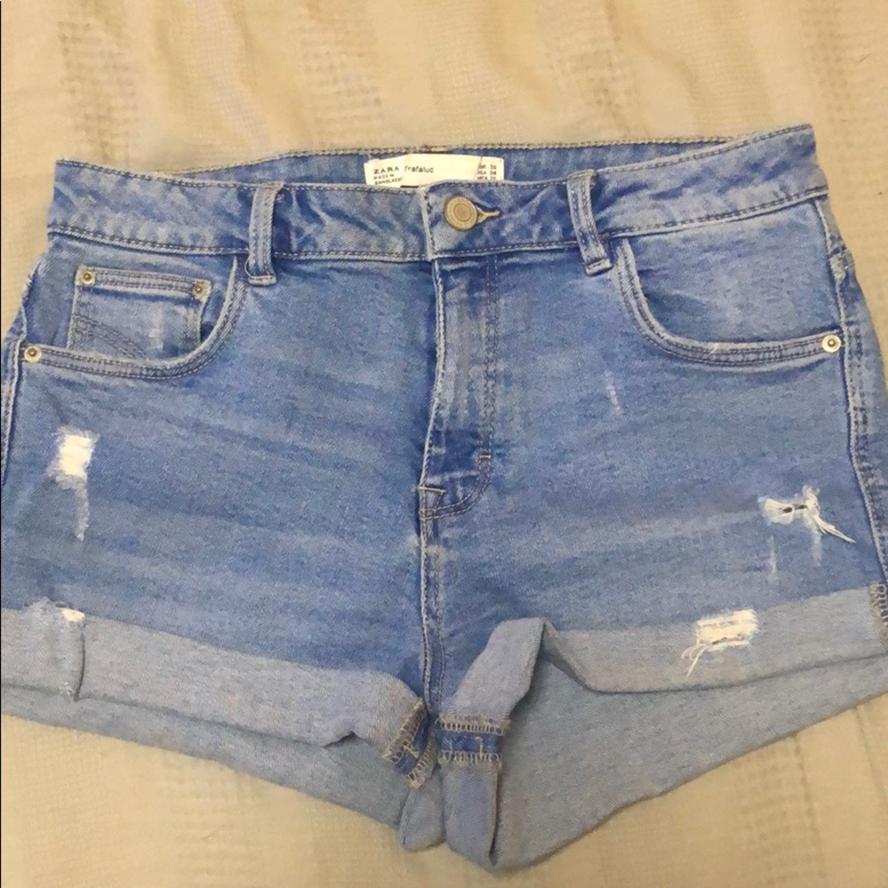 Zara High-Waisted Shorts